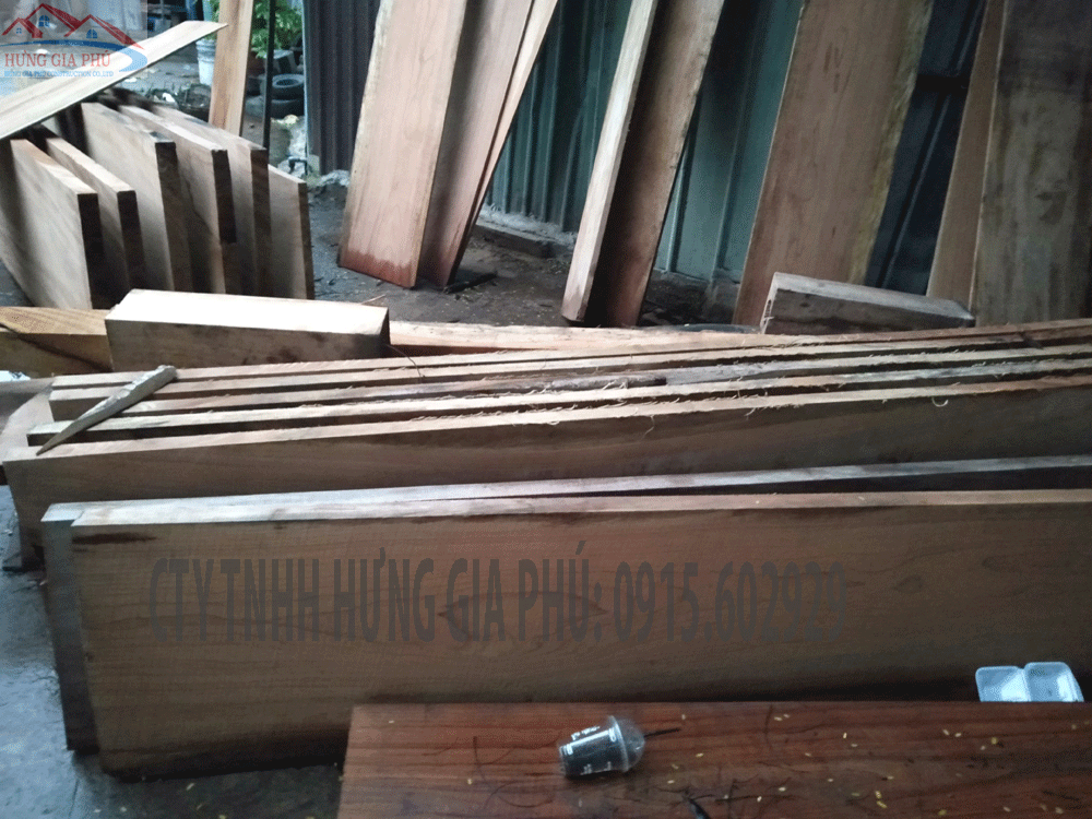 Nguyên liệu gỗ ván gõ đỏ